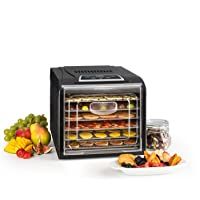 Los mejores  - Klarstein Fruit Jerky Plus 6 - Deshidratadora- Desecadora automática- Secadora de Fruta y Carne- 420-500 W de Potencia…